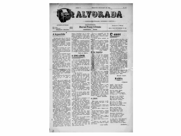 Jornal A Alvorada 1914