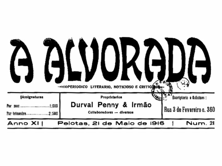 Imagem do jornal A Alvorada 1918